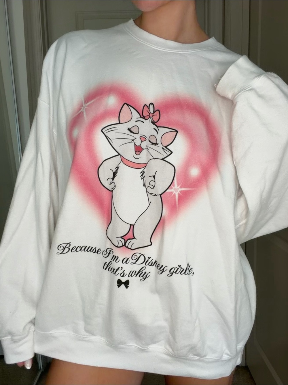 Disney Marie Aristocats Sweatshirt
